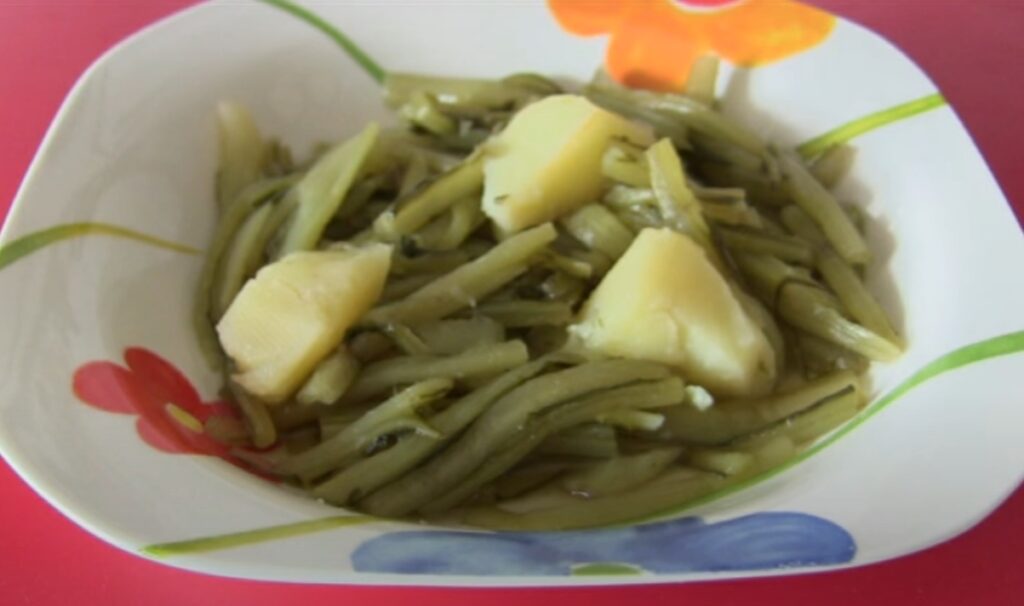 Borrajas con patatas