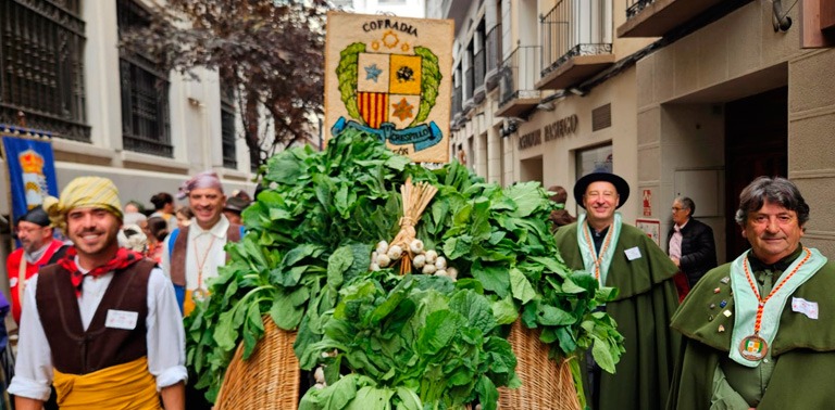 Ofrenda de Frutos a la Virgen del Pilar en Zaragoza 2025