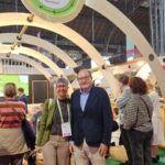 Con Ángel González Vera. Ex presidente de la Cofradía y de la Academia Aragonesa de Gastronomi