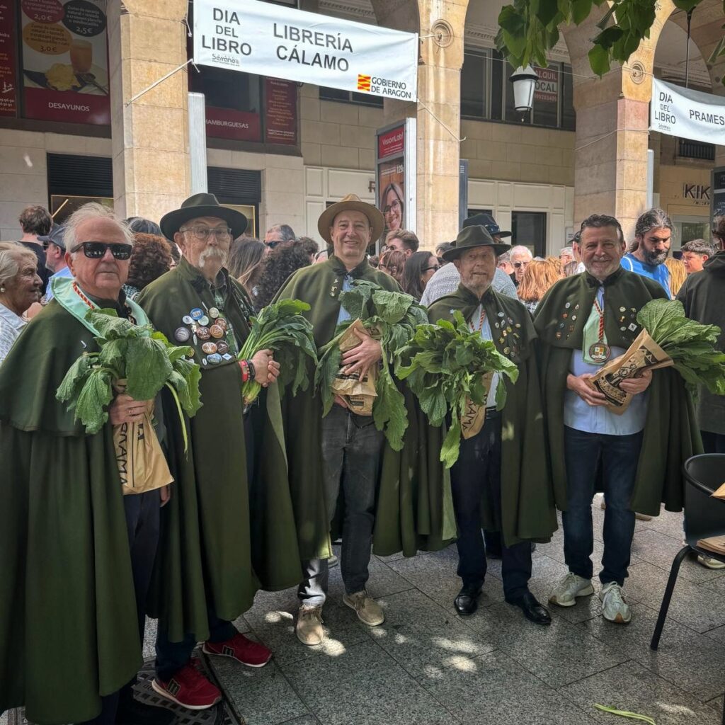 San Jorge. Día de Aragón, del libro… y también de la borraja.